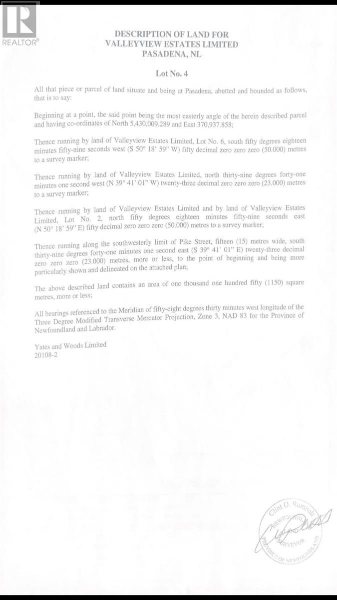 4 Pike Street, Pasadena, NL