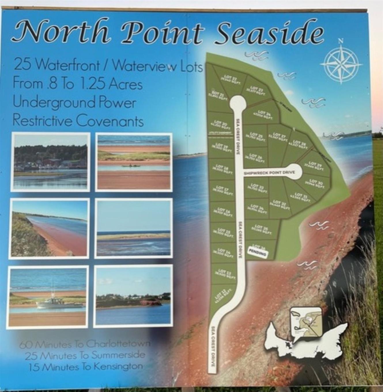 Lot 34 North Point Seaside, Malpeque, PE