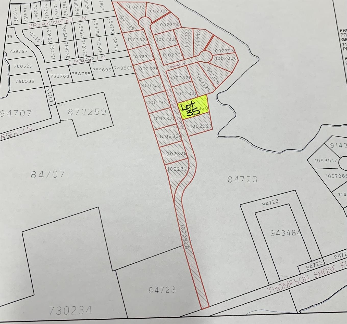 Lot 35 North Point Seaside, Malpeque, PE