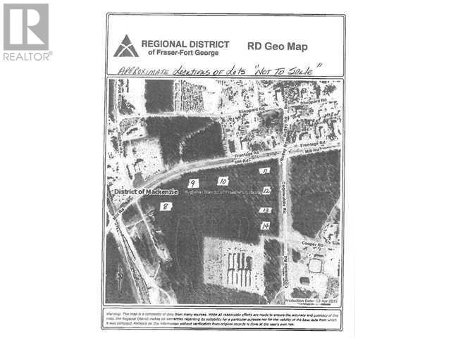 Lot 12 5181 Coquiwaldie Road, Mackenzie, BC