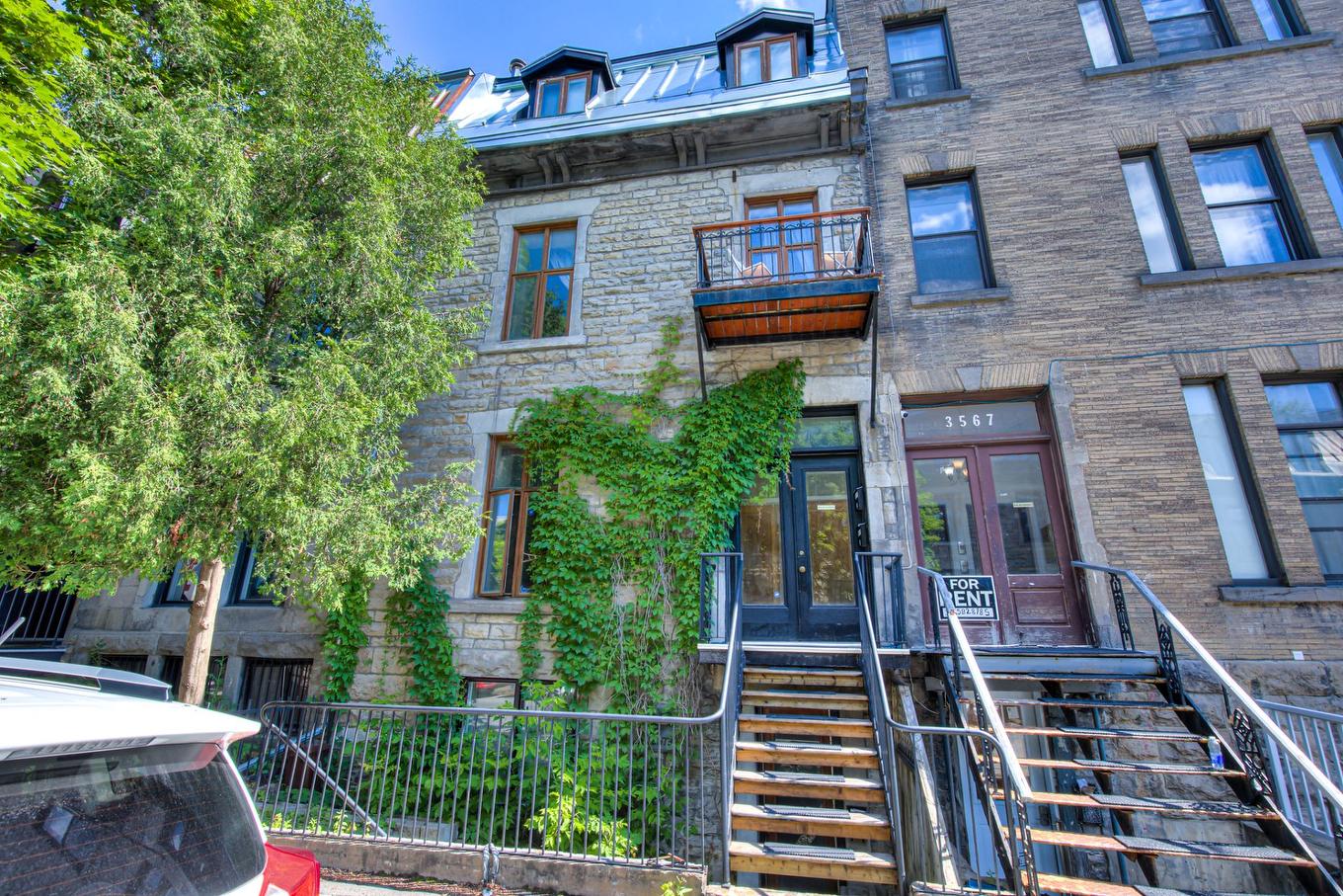 Façade - A-3571 Rue Aylmer, Montréal (Le Plateau-Mont-Royal), QC - Outdoor With Facade