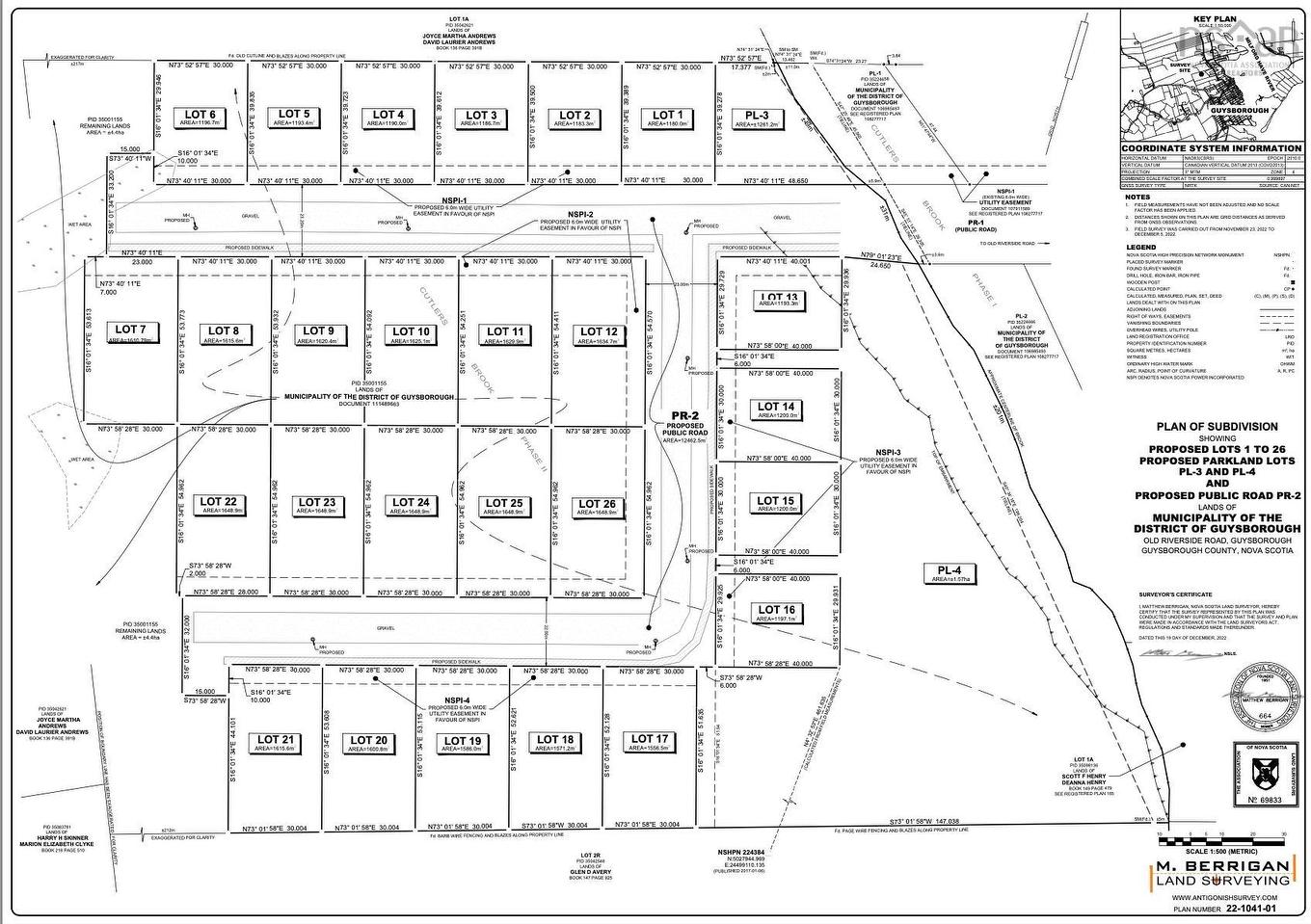 Lot 11 Cutler Brook Estates, Guysborough, NS