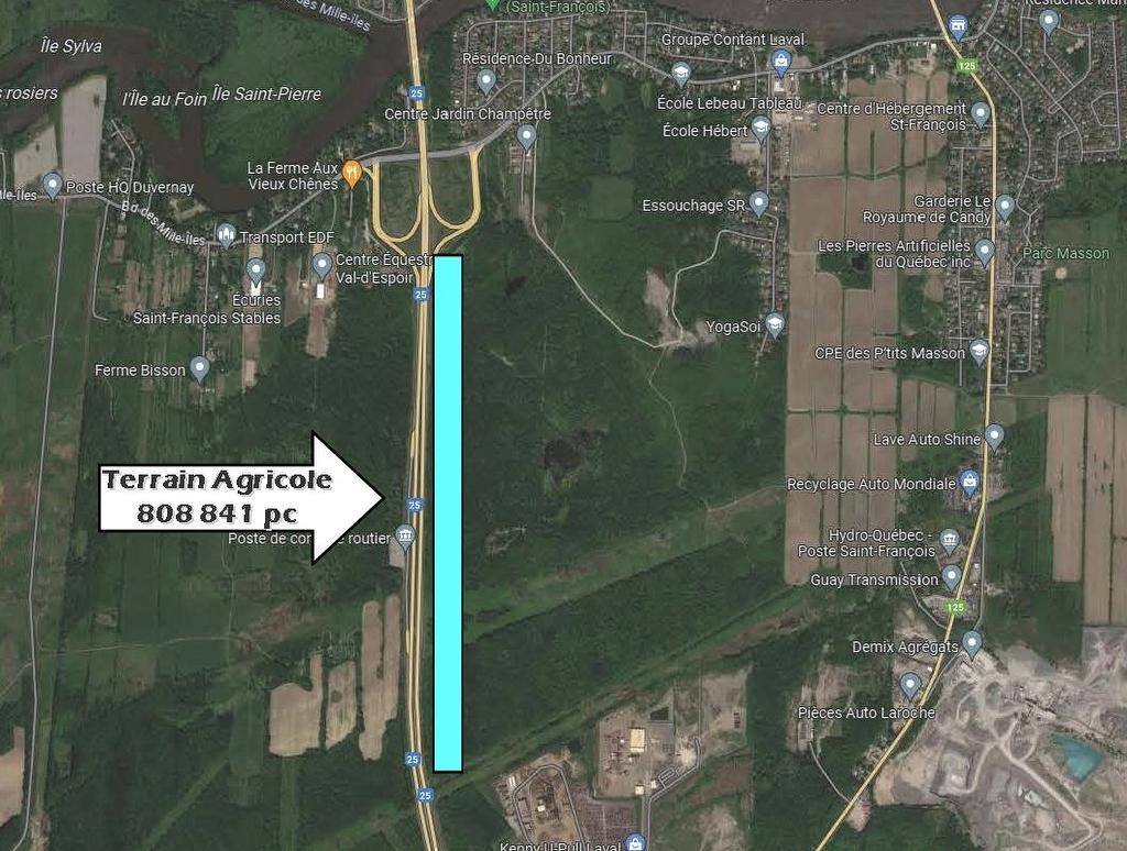 Drawing (sketch) - Boul. Des Mille-Îles, Laval (Saint-François), QC