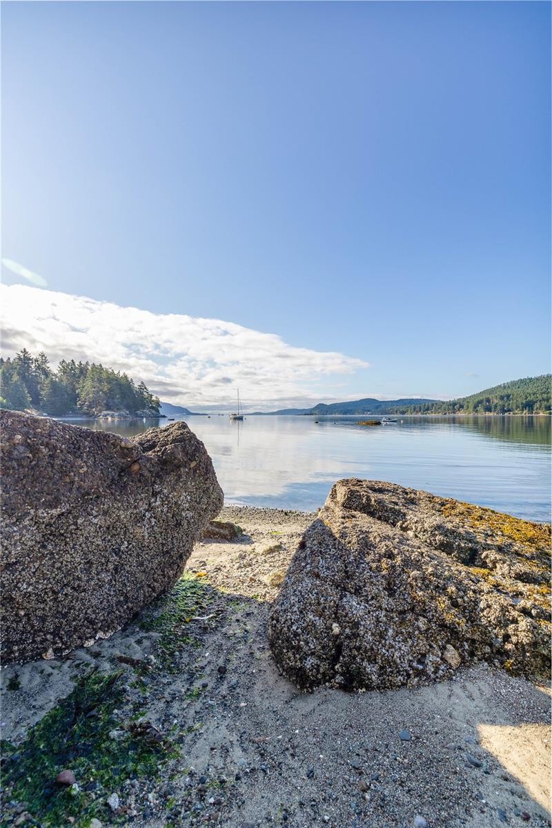 498 Marine Trnabt, Mayne Island, BC - Outdoor With Body Of Water With View