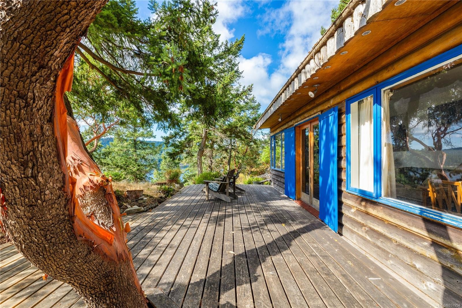 498 Marine Trnabt, Mayne Island, BC - Outdoor With Deck Patio Veranda