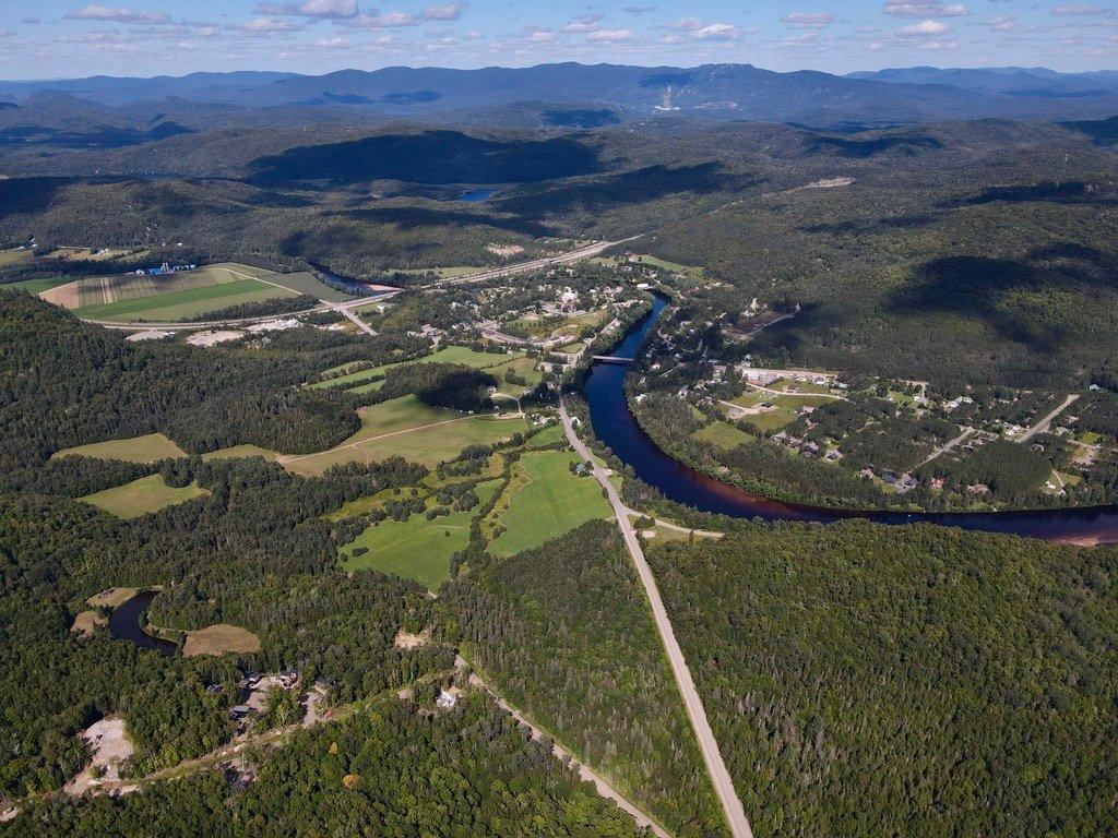 Photo aérienne - Ch. Des Grands, La Conception, QC