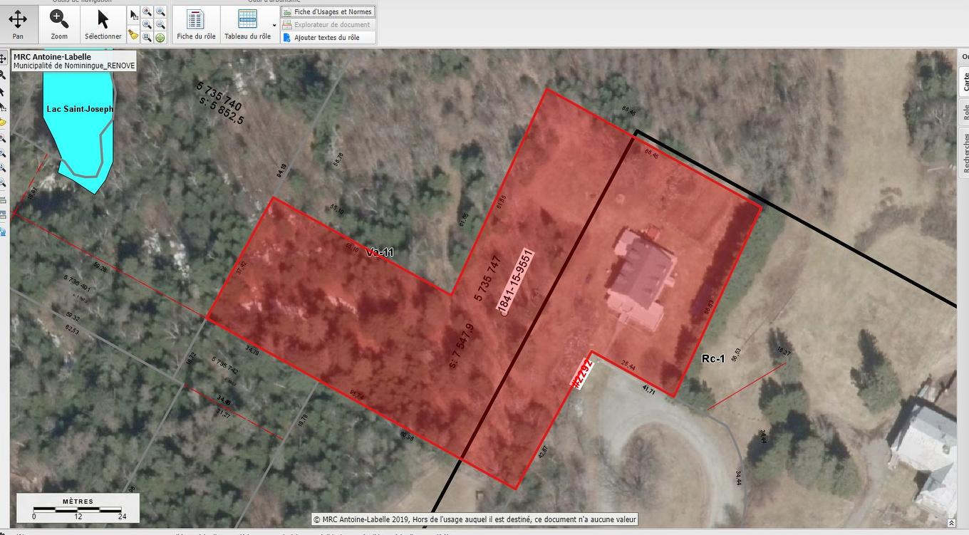 Photo aérienne - 2292 Rue Du Sacré-Coeur, Nominingue, QC - Other