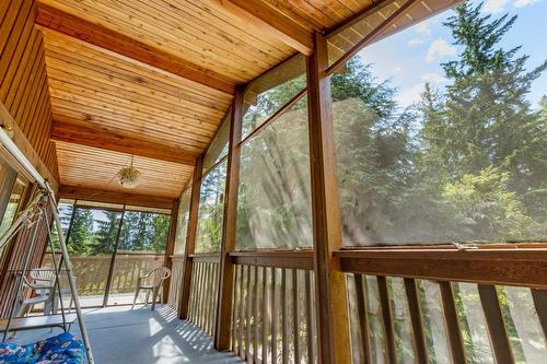 1485 Evans Road, Creston, BC - Outdoor With Deck Patio Veranda With Exterior