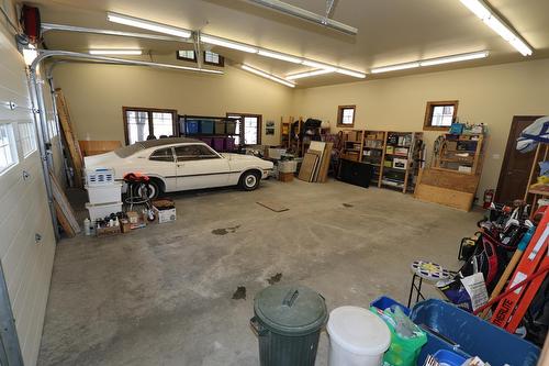 6308 Ash Road, Wasa, BC - Indoor Photo Showing Garage