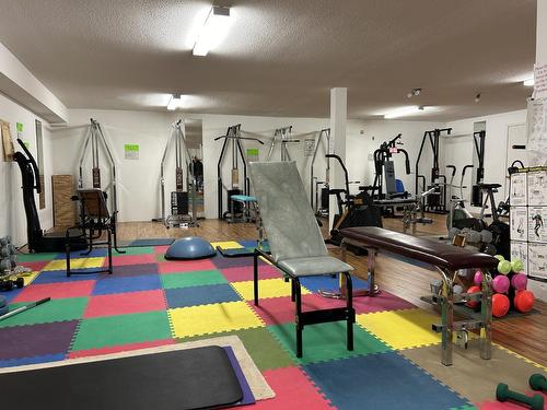 6308 Ash Road, Wasa, BC - Indoor Photo Showing Gym Room
