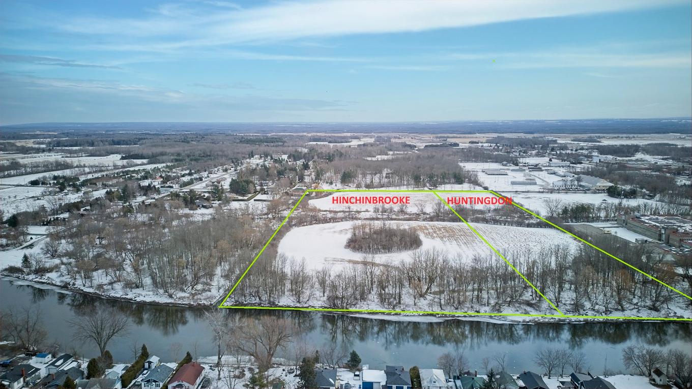 Photo aérienne - Ch. Fairview, Huntingdon, QC