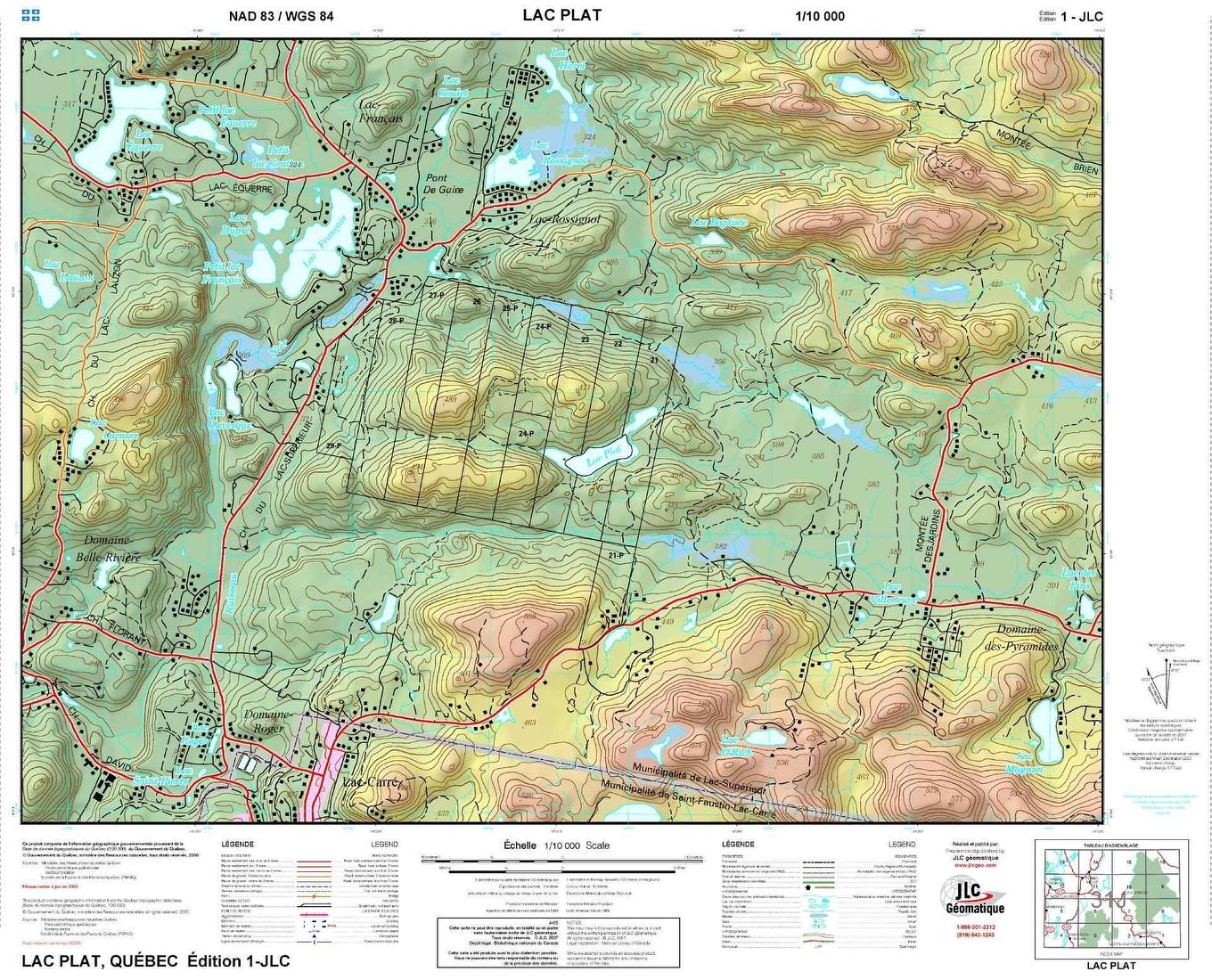 Terre/Terrain - Ch. Du Lac-Quenouille, Lac-Supérieur, QC