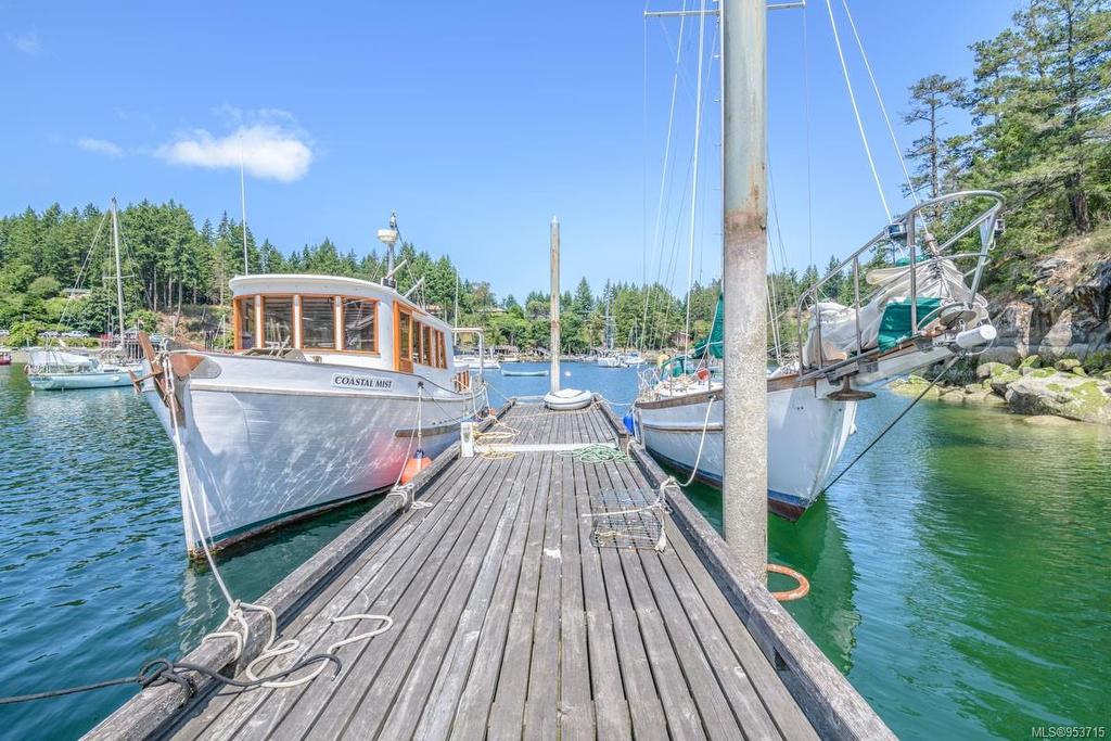 1905 Martin Rd, Gabriola Island, BC - Outdoor With Body Of Water With Deck Patio Veranda