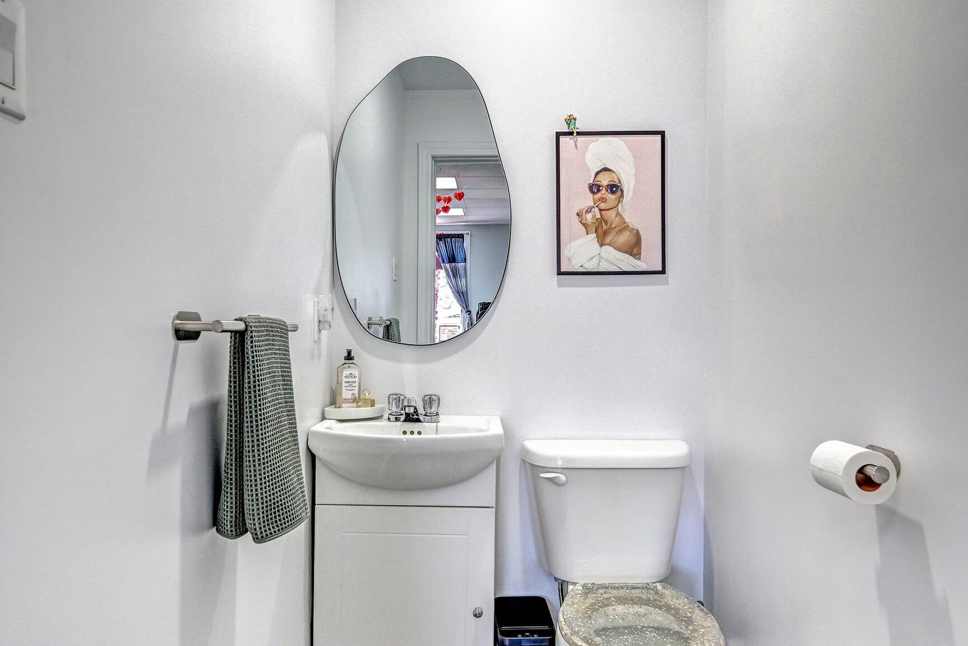 Powder room - 9637 Boul. De St-Canut, Mirabel, QC - Indoor Photo Showing Bathroom