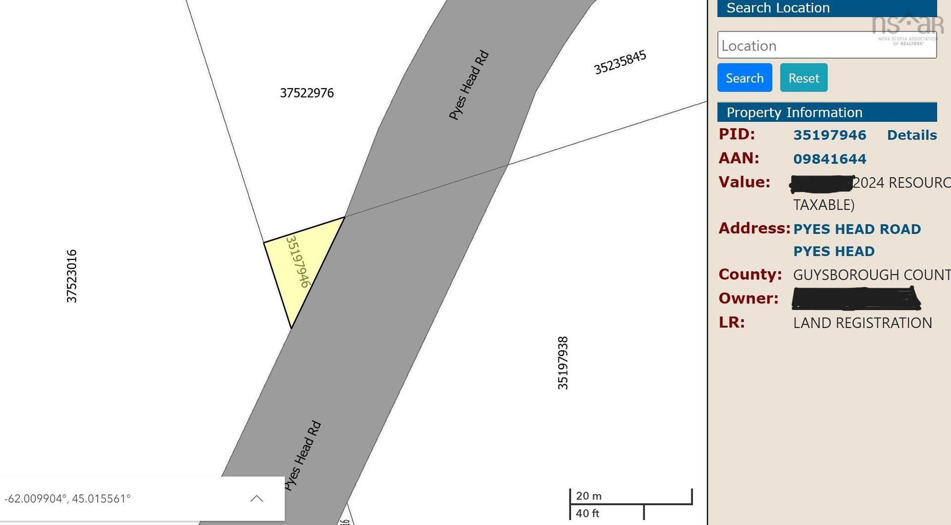Lot 6 Pyes Head Road, Liscomb, NS