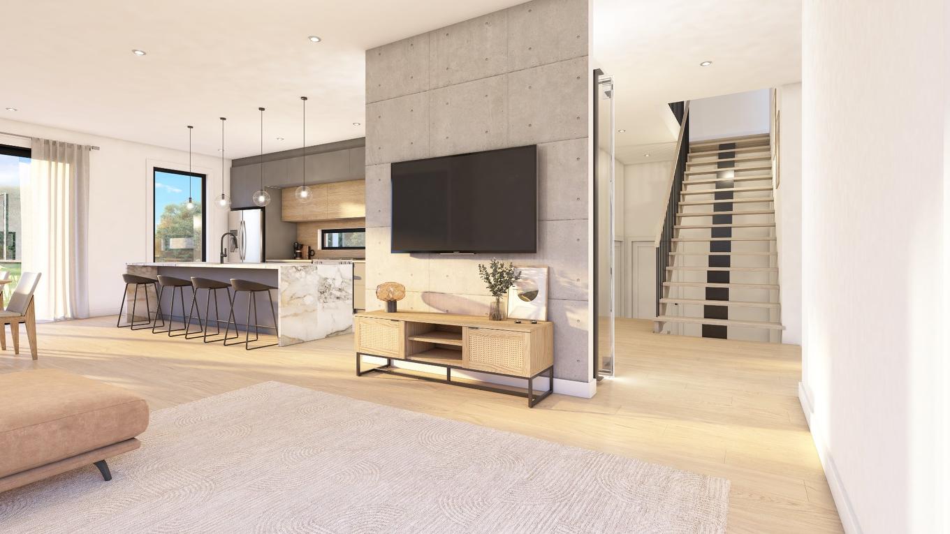 Overall view - Rue Sylvie, Saint-Colomban, QC - Indoor