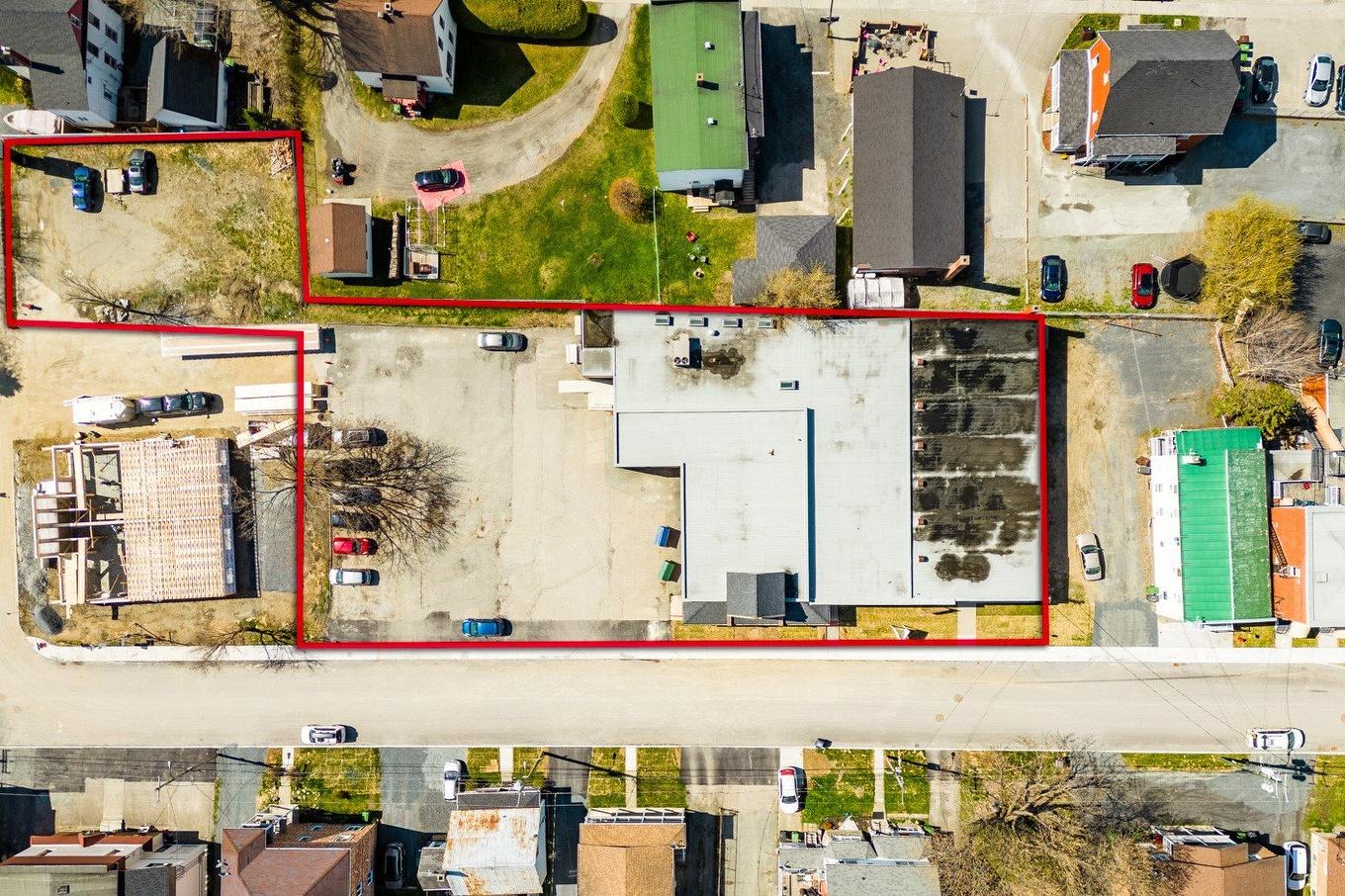 Aerial photo - 22 Rue St-Joseph, Sherbrooke (Brompton/Rock Forest/Saint-Élie/Deauville), QC - Other