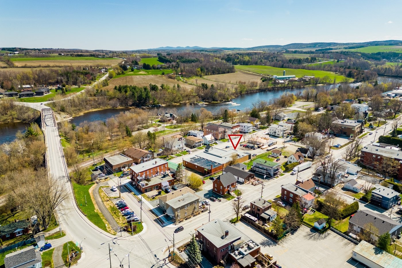 Aerial View - 22 Rue St-Joseph, Sherbrooke (Brompton/Rock Forest/Saint-Élie/Deauville), QC - Outdoor With View