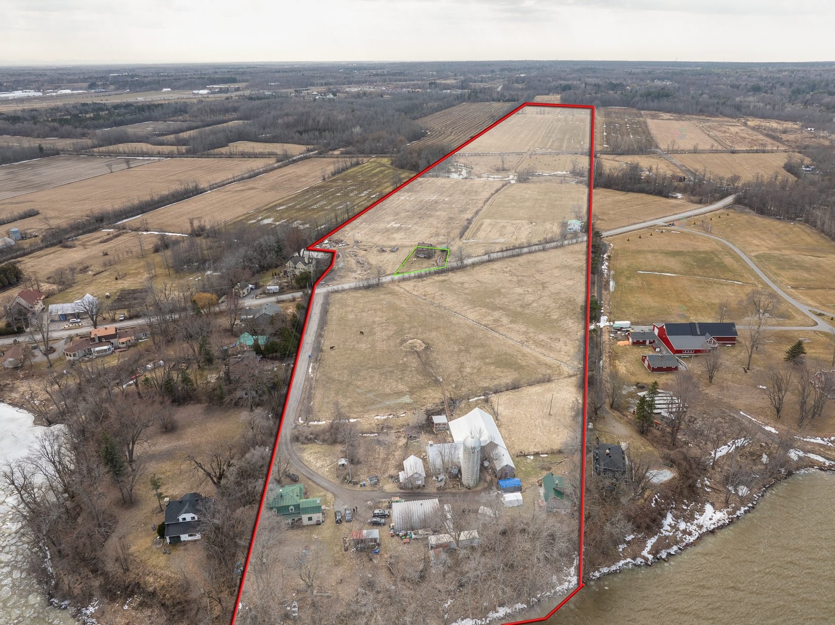 Photo aérienne - 9 - 11 Rue Davidson, Hudson, QC