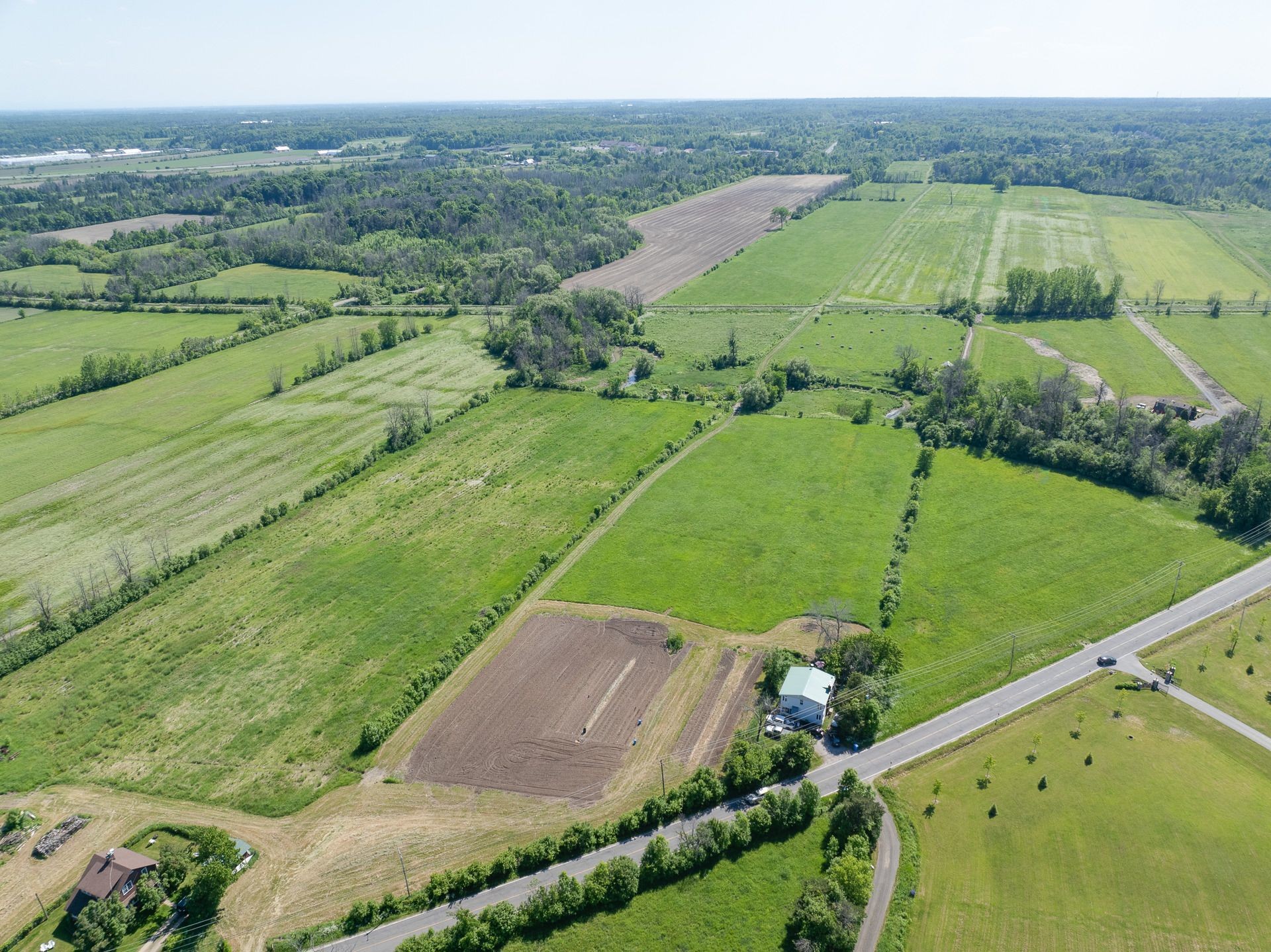 Photo aérienne - 9 - 11 Rue Davidson, Hudson, QC