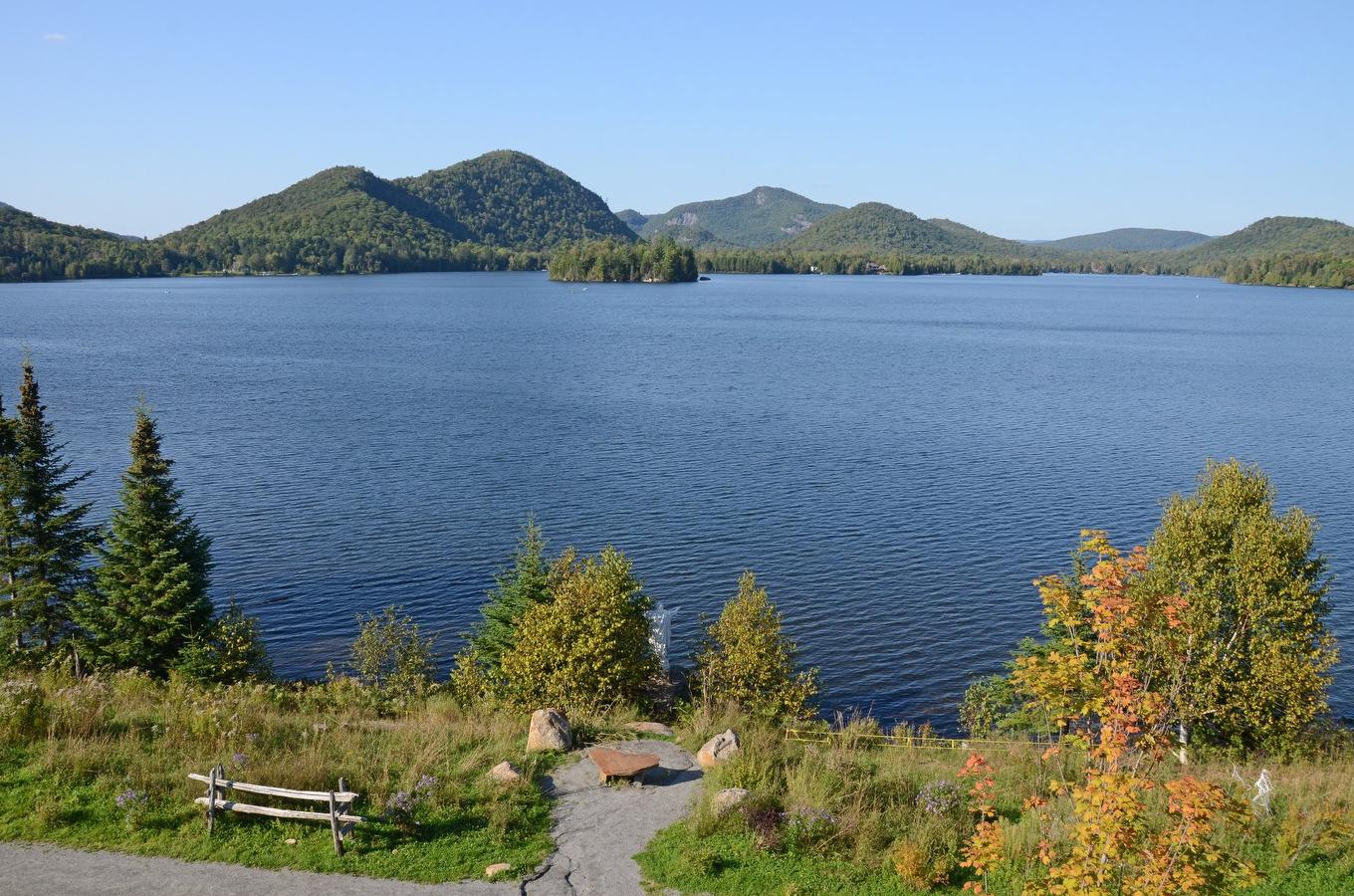 Water view - 3202-2240 Ch. Du Lac-Supérieur, Lac-Supérieur, QC - Outdoor With Body Of Water With View