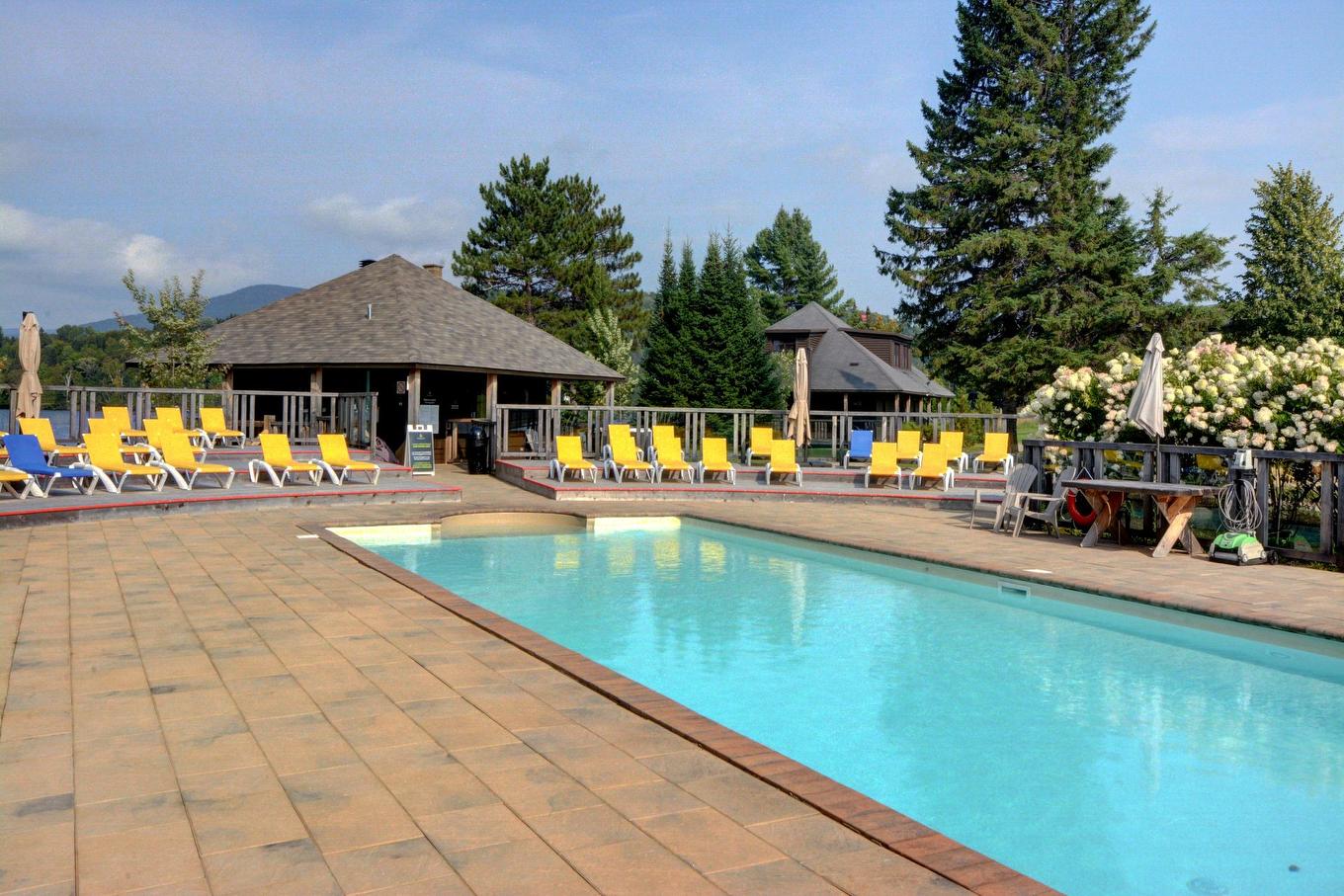 Pool - 3202-2240 Ch. Du Lac-Supérieur, Lac-Supérieur, QC - Outdoor With In Ground Pool
