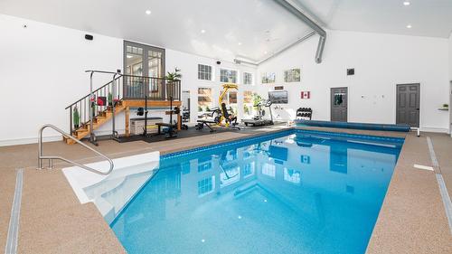 3618 Beam Road, Creston, BC - Indoor Photo Showing Other Room With In Ground Pool