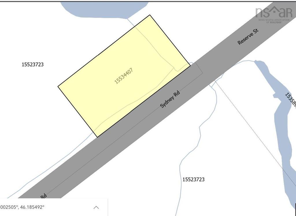 0 No. Reserve Street, Reserve Mines, NS