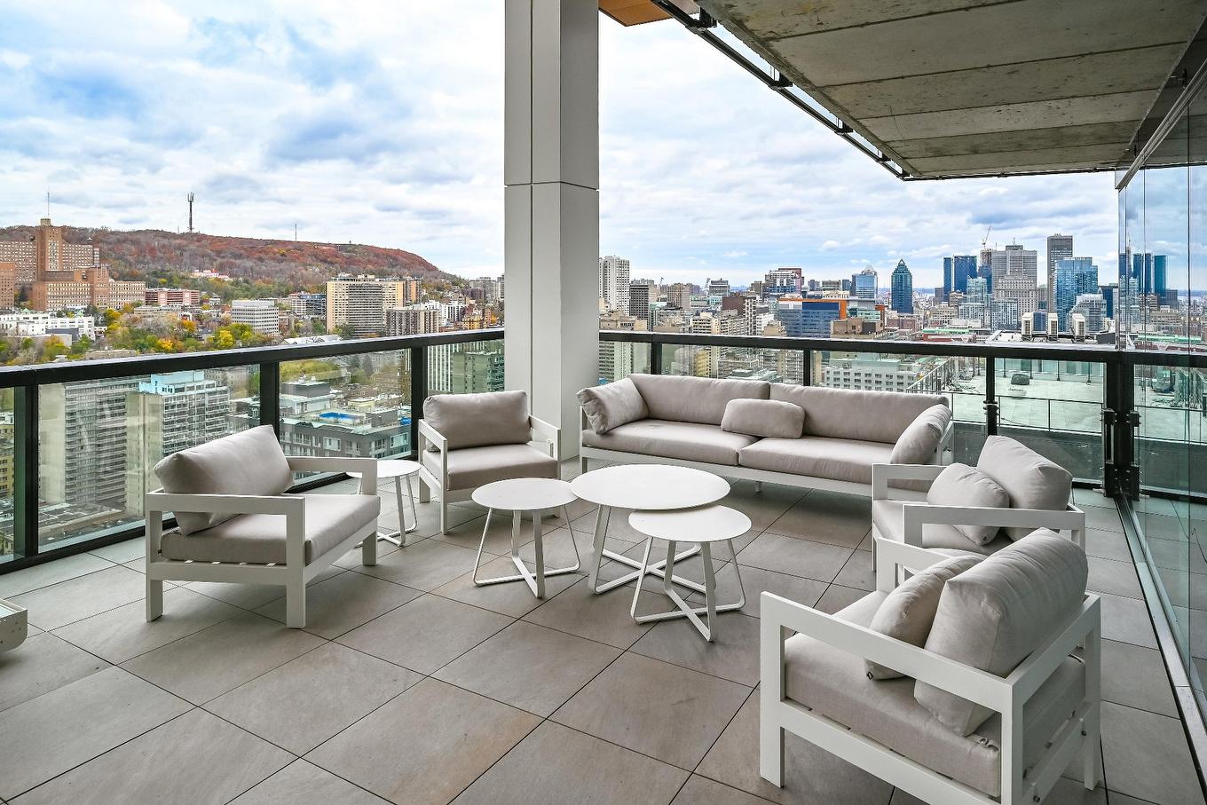 Terrasse - 3201-1111 Av. Atwater, Westmount, QC - Outdoor With View With Exterior