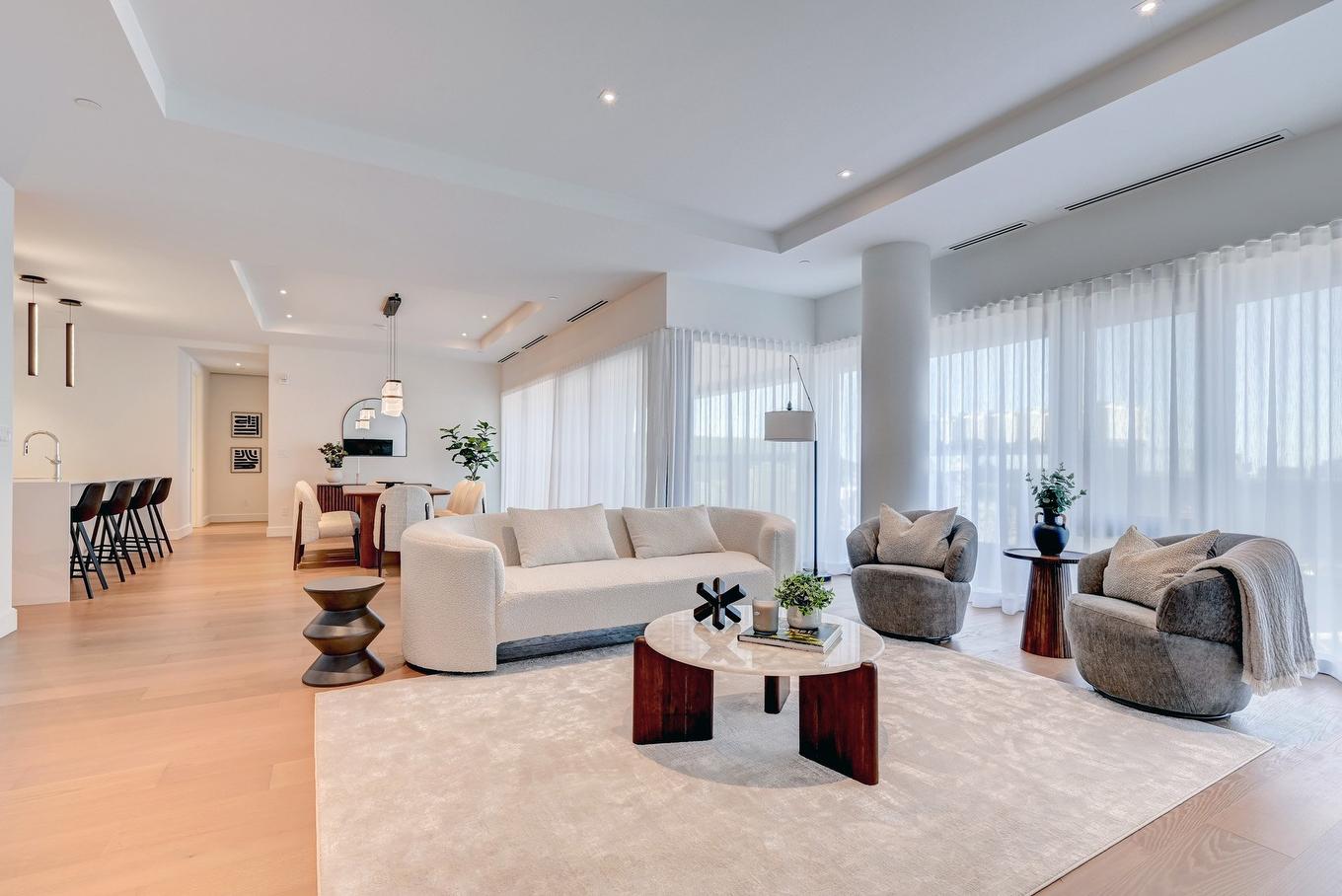 Salon - 3201-1111 Av. Atwater, Westmount, QC - Indoor Photo Showing Living Room