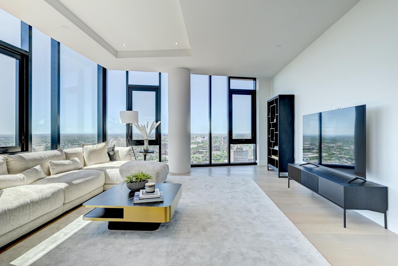 Salon - 3502-1111 Av. Atwater, Westmount, QC - Indoor Photo Showing Living Room