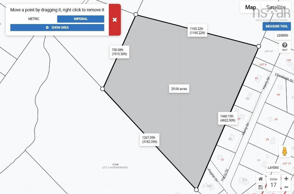Acerage Portion Of Pid 55254841, Highbury, NS