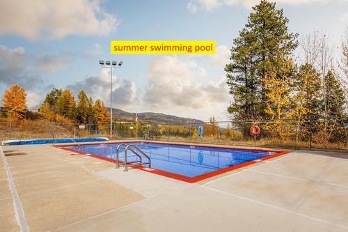 122/124 - 1051 Gerry Sorensen Way, Kimberley, BC - Outdoor With In Ground Pool