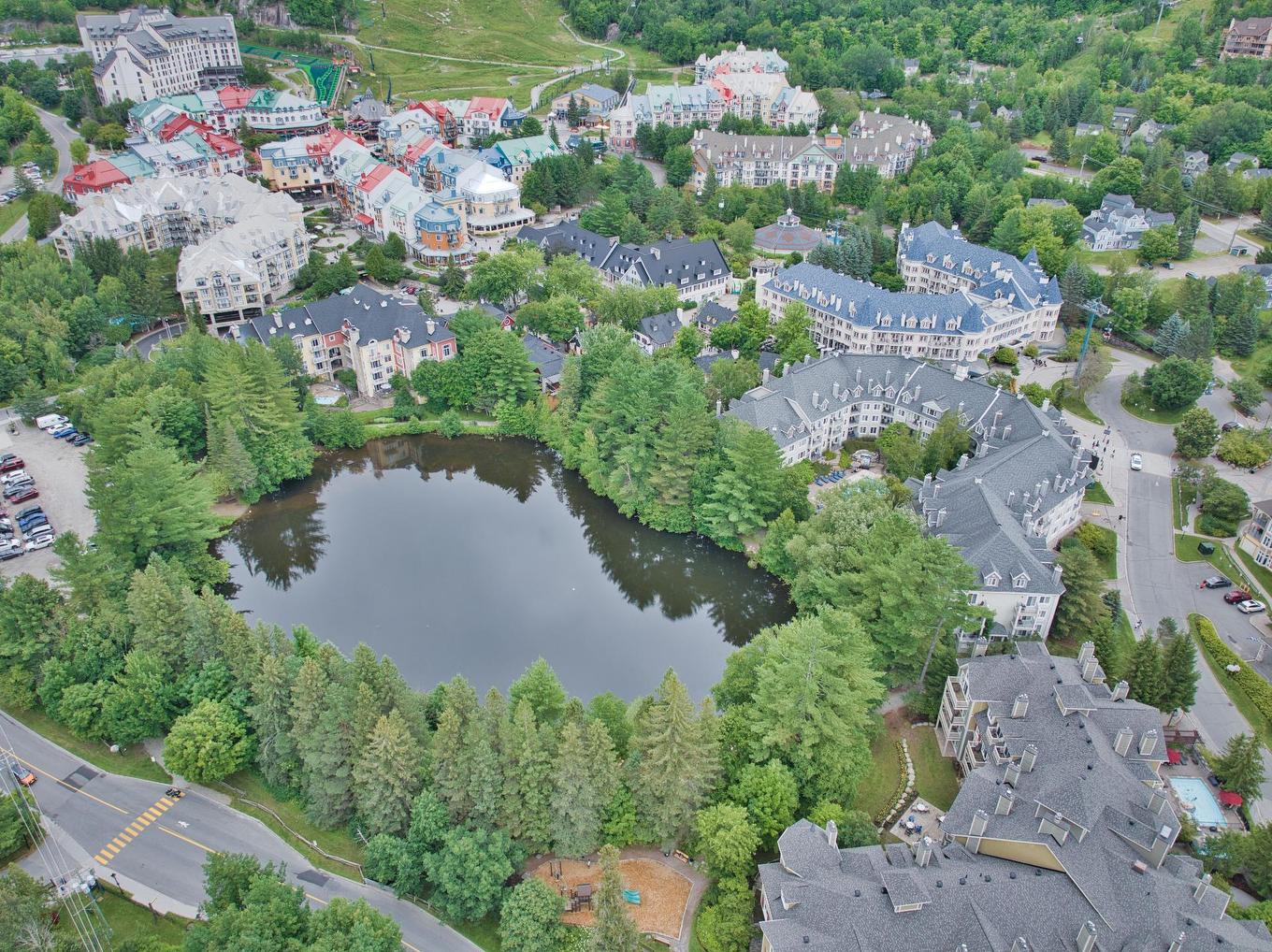 Photo aérienne - 336-160 Ch. Du Curé-Deslauriers, Mont-Tremblant, QC - Outdoor With View