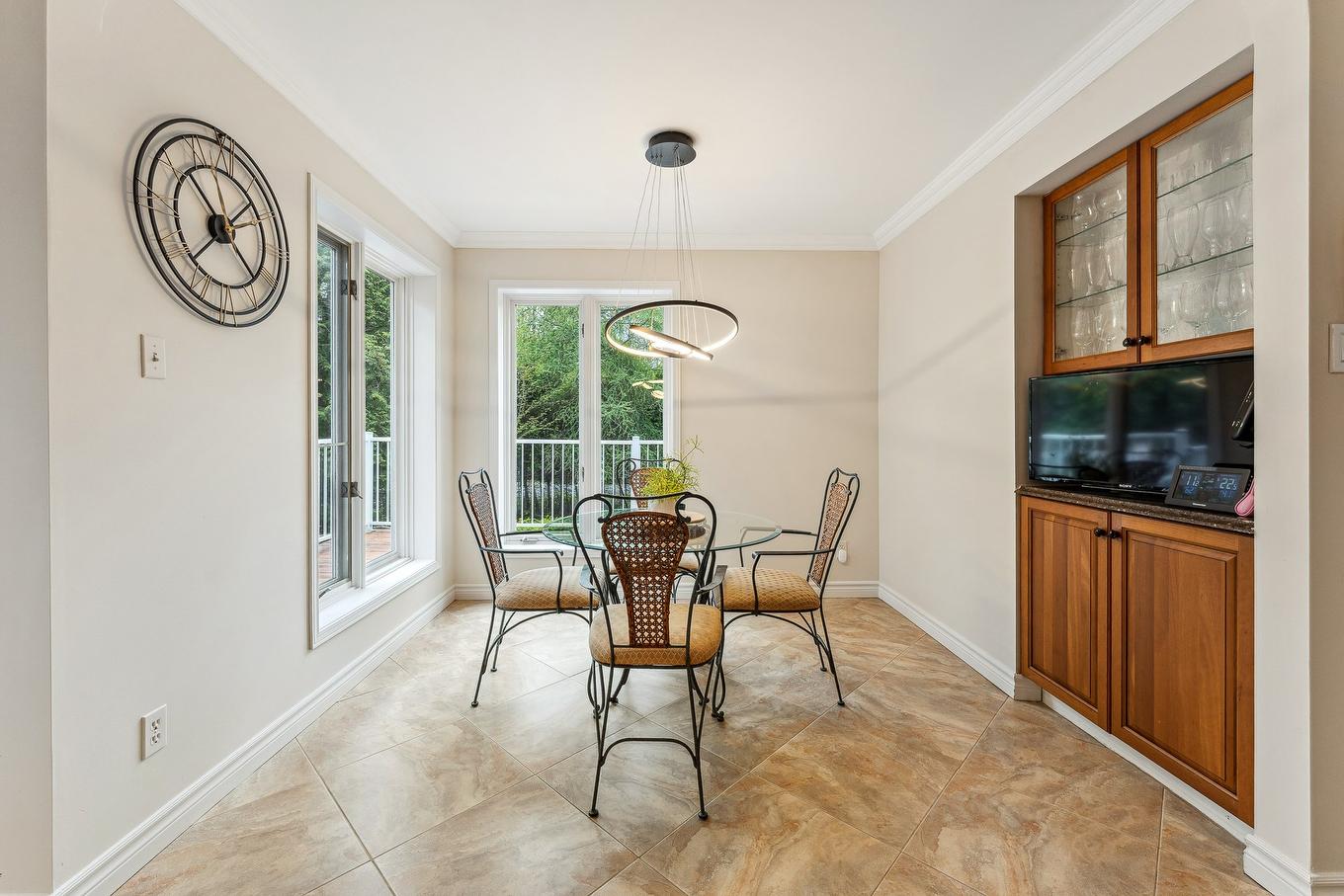 Dinette - 747 Ch. Des Pommetiers, Magog, QC - Indoor Photo Showing Dining Room