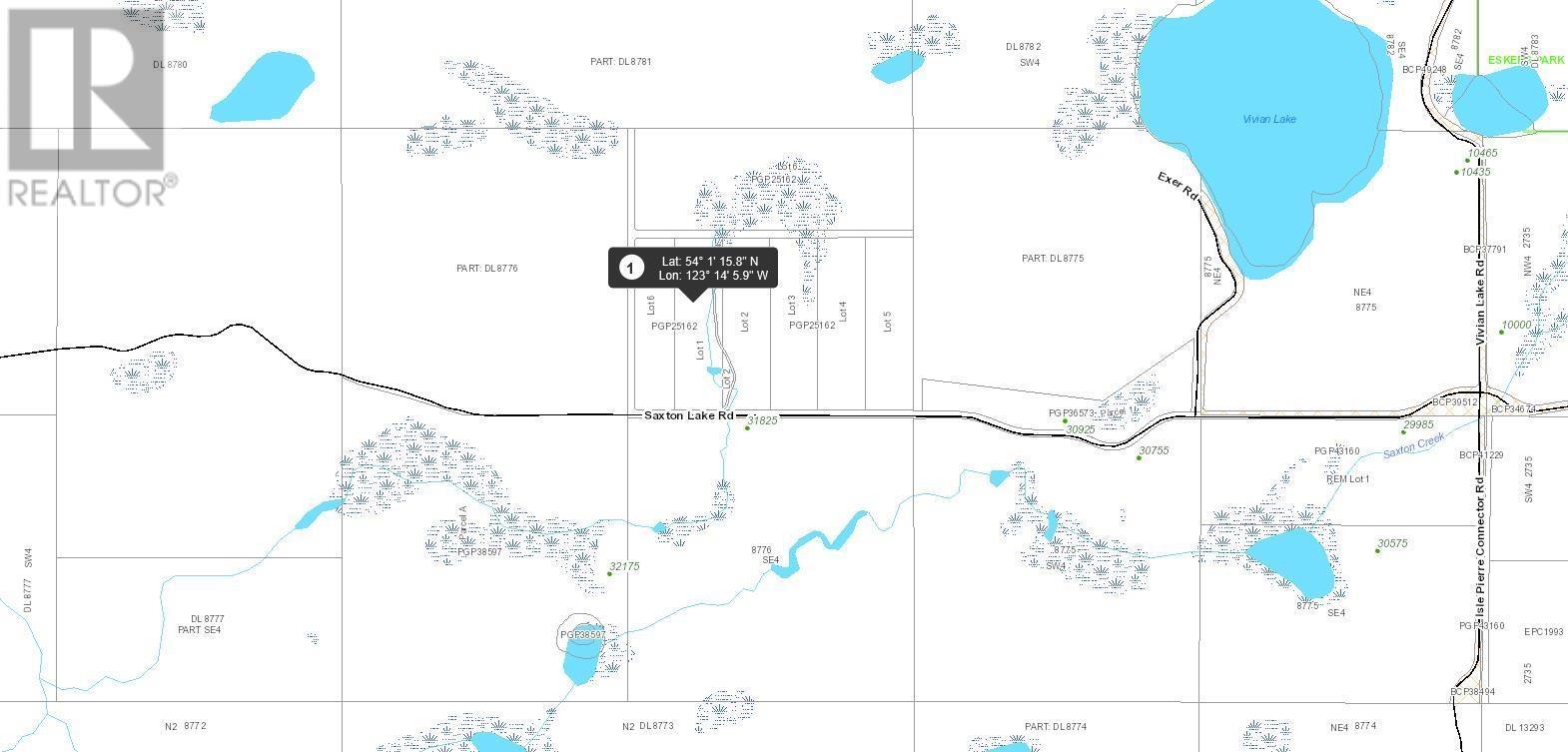 Lot 1 Saxton Lake Road, Prince George, BC