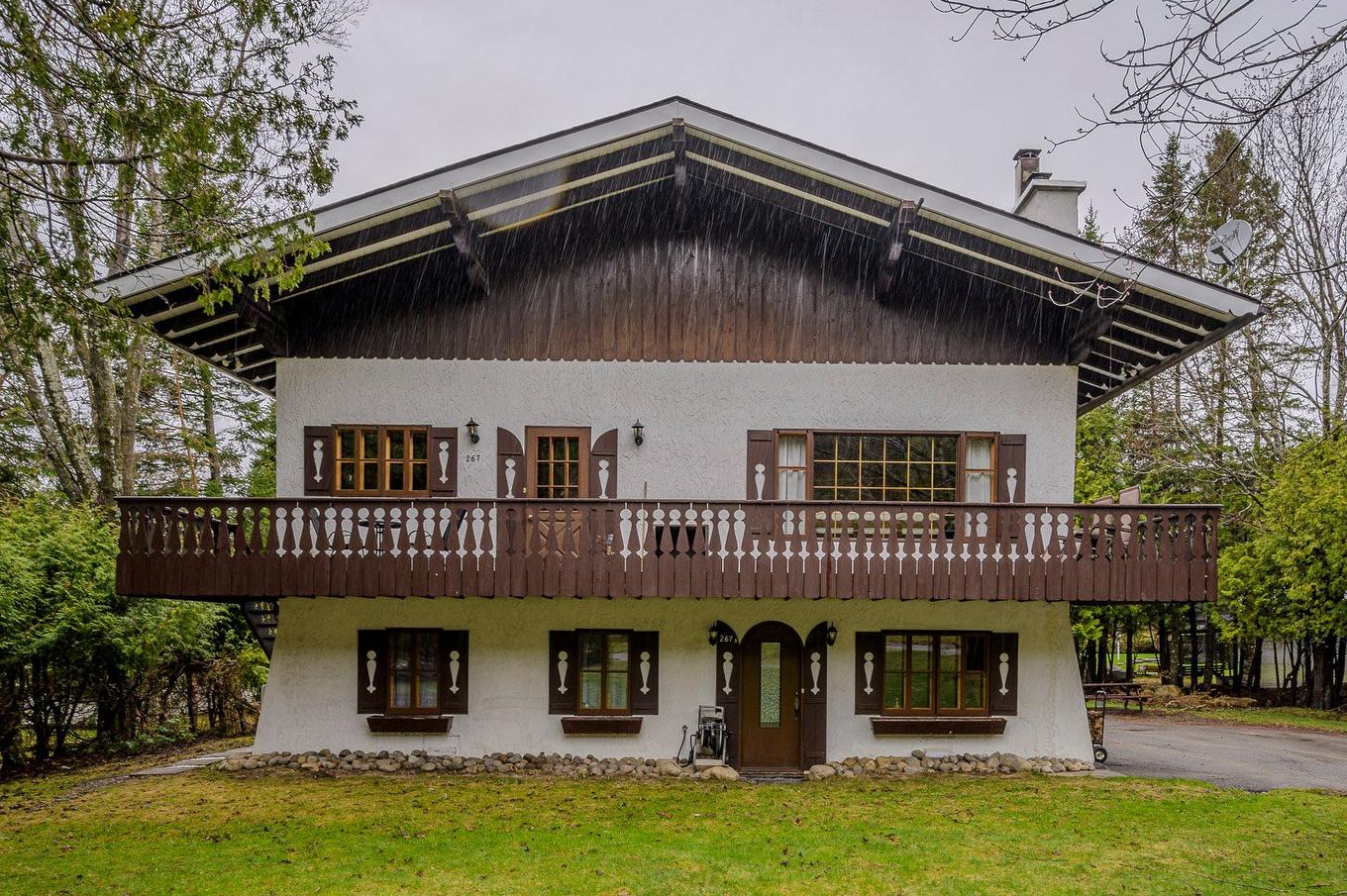 Frontage - 267 Ch. Des Bois-Blancs, Piedmont, QC - Outdoor With Deck Patio Veranda