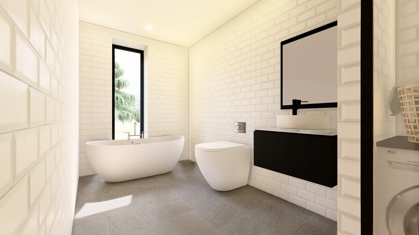 Salle de bains - Place Goyette, Sainte-Julienne, QC - Indoor Photo Showing Bathroom