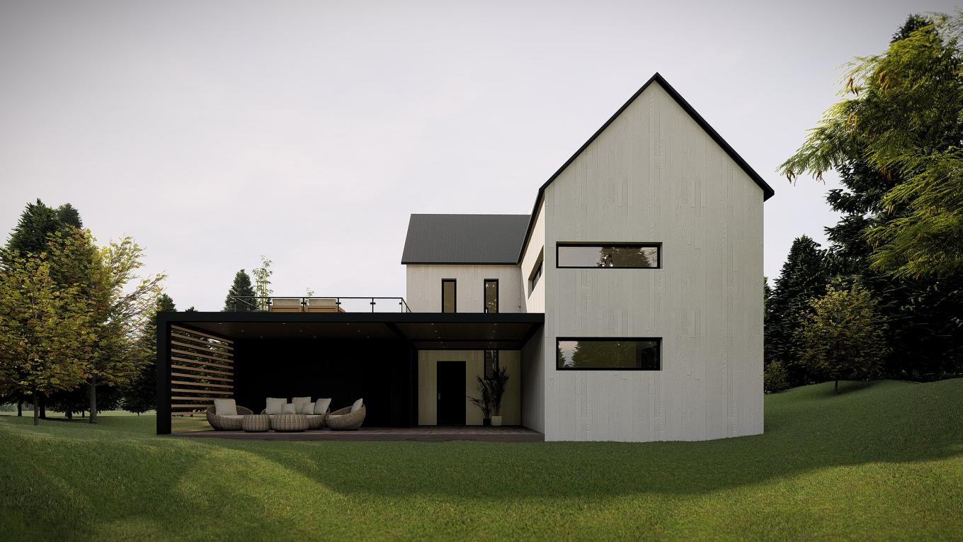 Face arrière - Place Goyette, Sainte-Julienne, QC - Outdoor