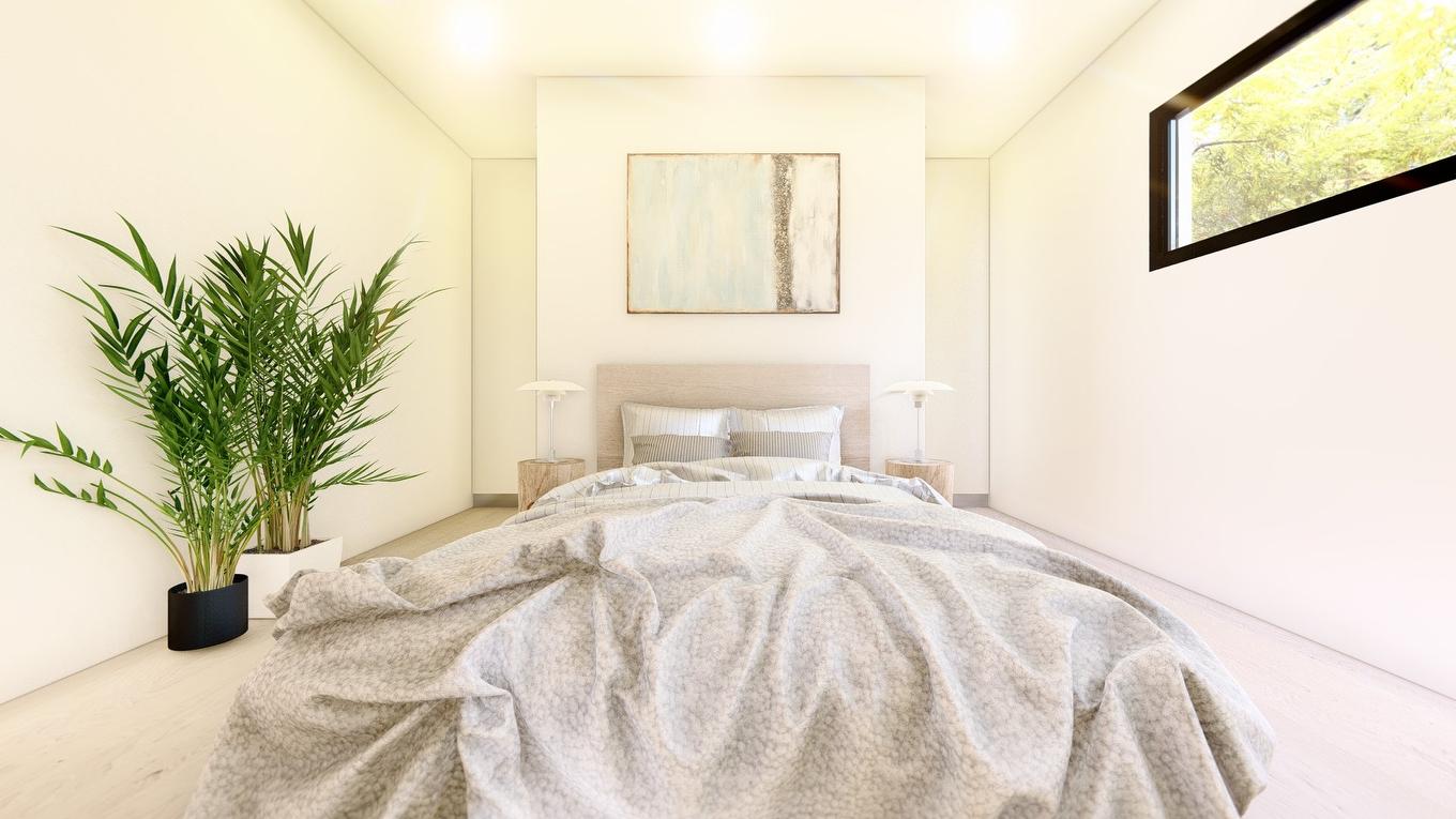 Chambre à coucher principale - Place Goyette, Sainte-Julienne, QC - Indoor Photo Showing Bedroom