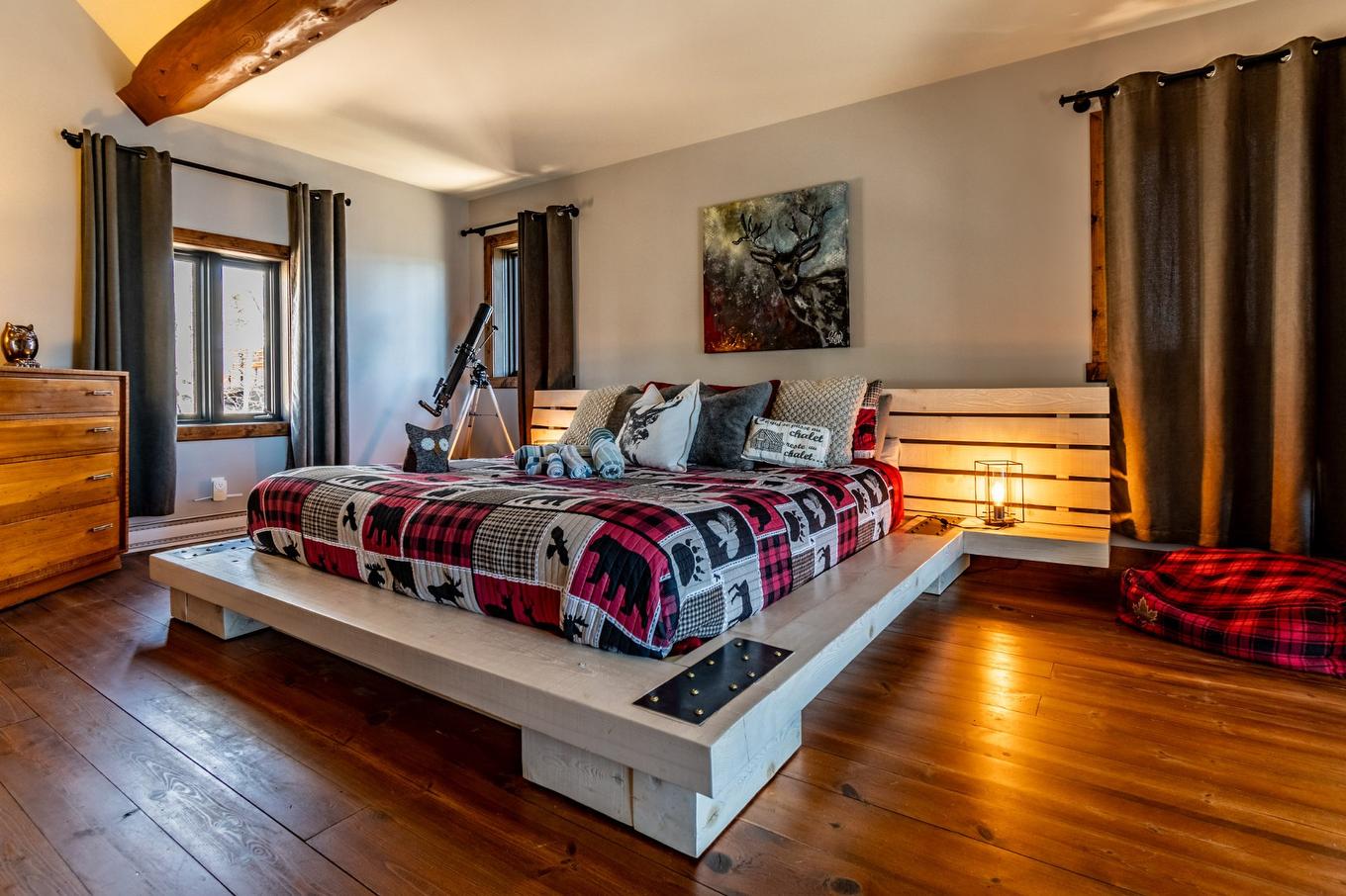Master bedroom - 2 Ch. Du Boisé, Mandeville, QC - Indoor Photo Showing Bedroom