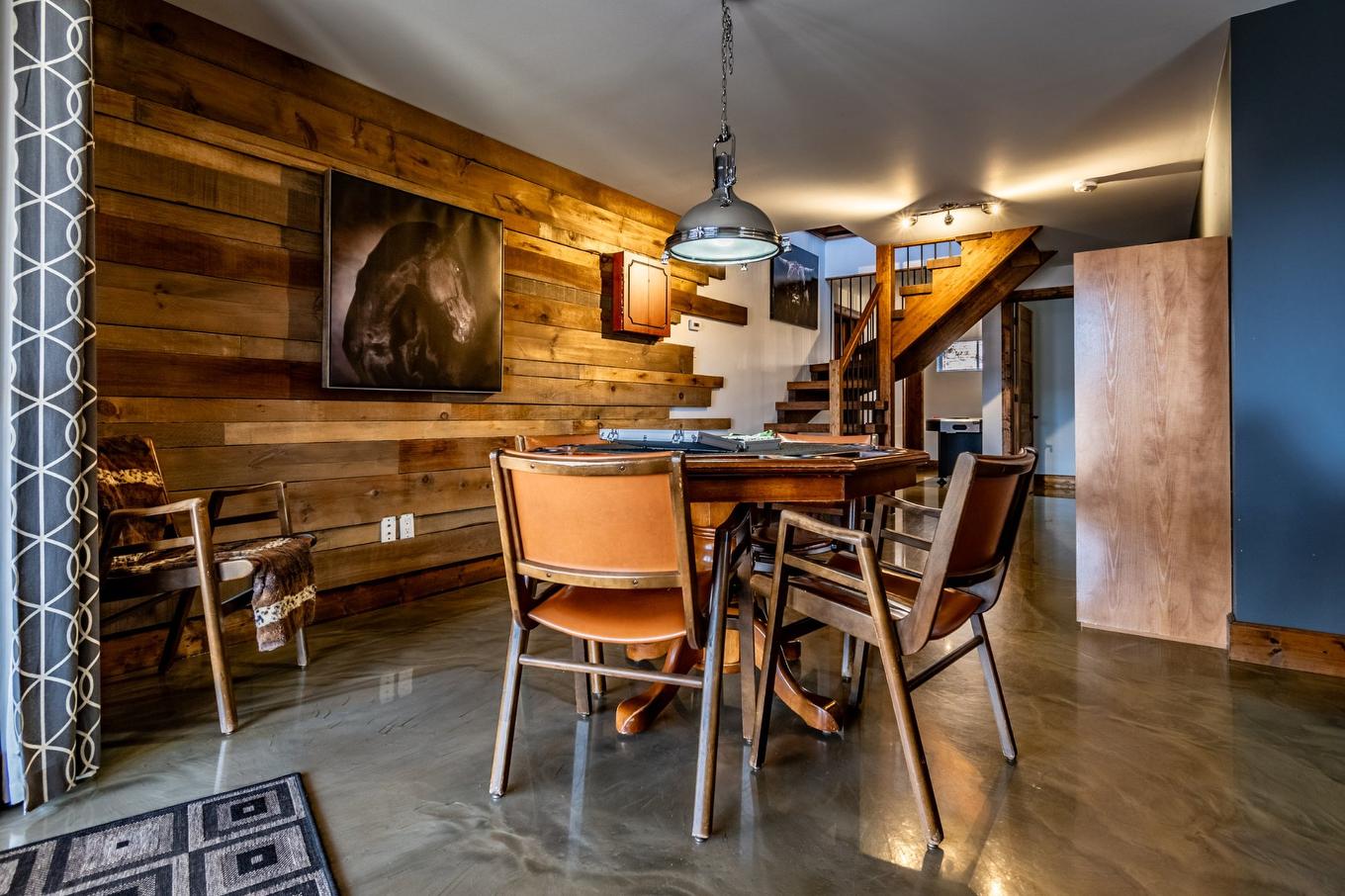 Family room - 2 Ch. Du Boisé, Mandeville, QC - Indoor Photo Showing Dining Room