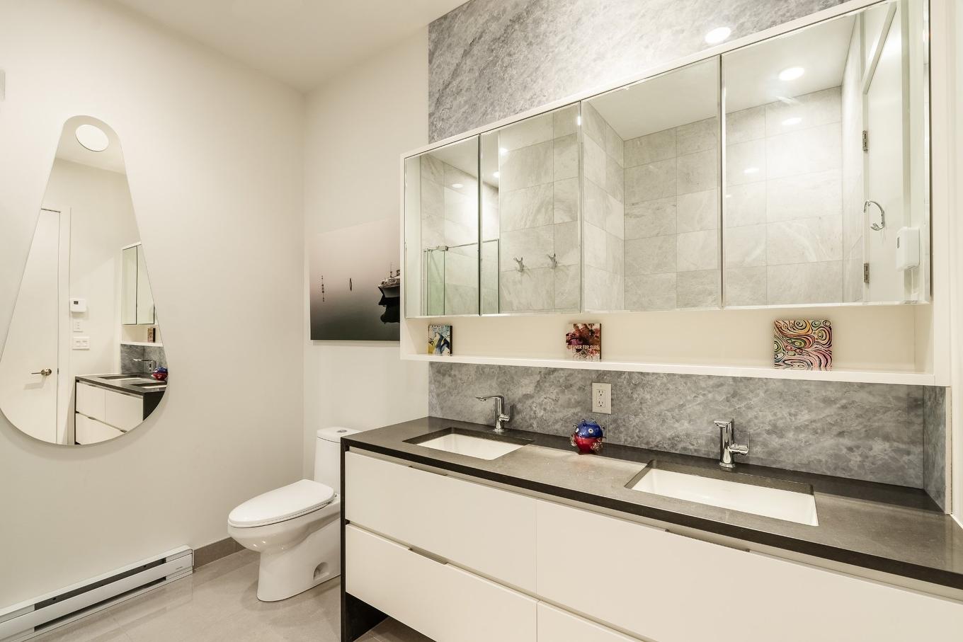 Ensuite bathroom - Ph-5308-1288 Rue St-Antoine O., Montréal (Ville-Marie), QC - Indoor Photo Showing Bathroom