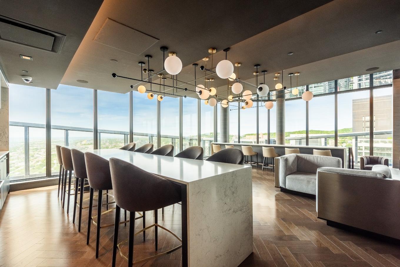 Common room - Ph-5308-1288 Rue St-Antoine O., Montréal (Ville-Marie), QC - Indoor Photo Showing Dining Room