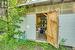 Storage shed entry ...