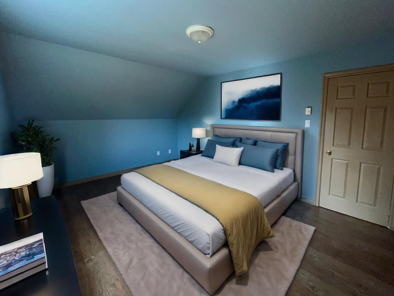 Primary bedroom - 1 Ch. Des Amoureux, Mont-Tremblant, QC - Indoor Photo Showing Bedroom