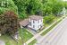 Carport and paved driveway