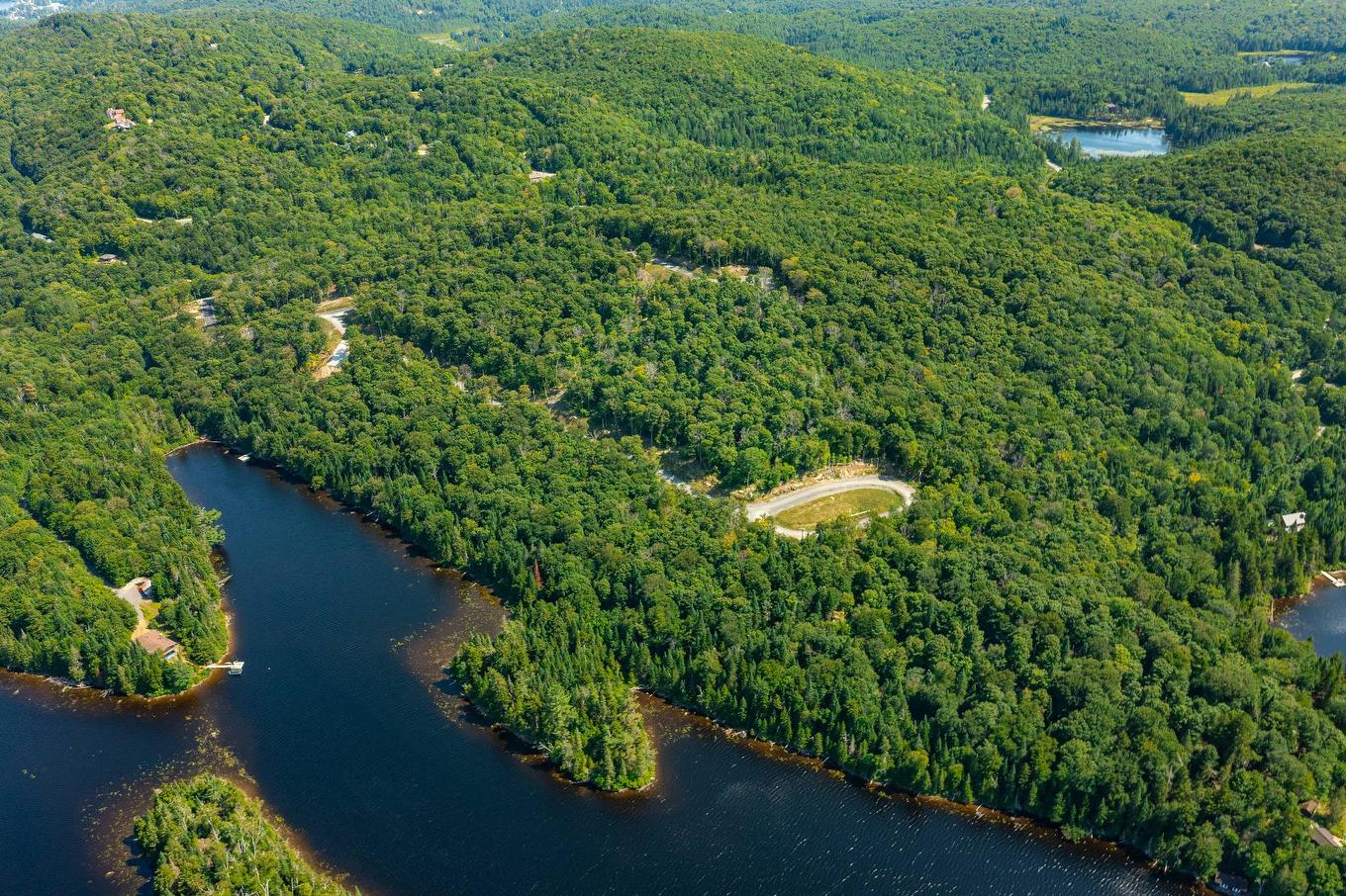 Aerial photo - 20E Rue, Saint-Adolphe-D'Howard, QC - Outdoor With Body Of Water With View