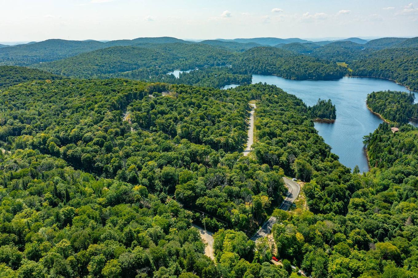 Aerial photo - 20E Rue, Saint-Adolphe-D'Howard, QC - Outdoor With View