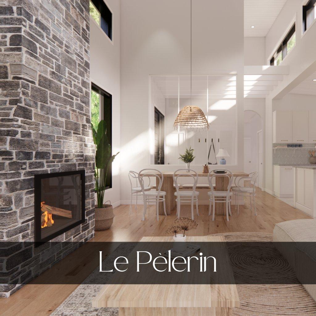 À construire - 20E Rue, Saint-Adolphe-D'Howard, QC - Indoor With Fireplace